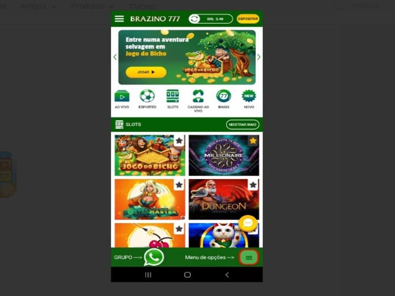 Inicie sua jornada de jogos na Brazino777