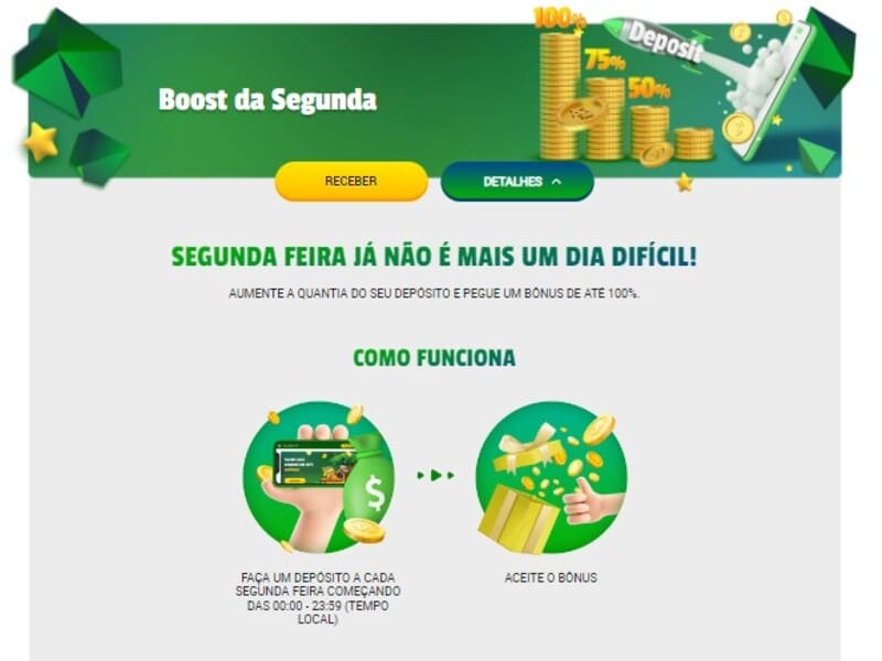 Понедельничный буст Brazino777