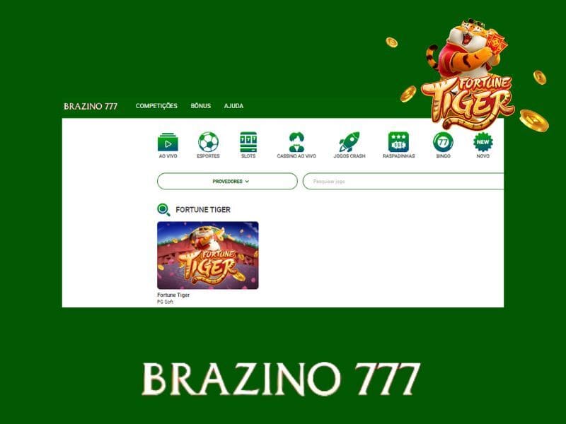 Jogue Fortune Tiger na Brazino