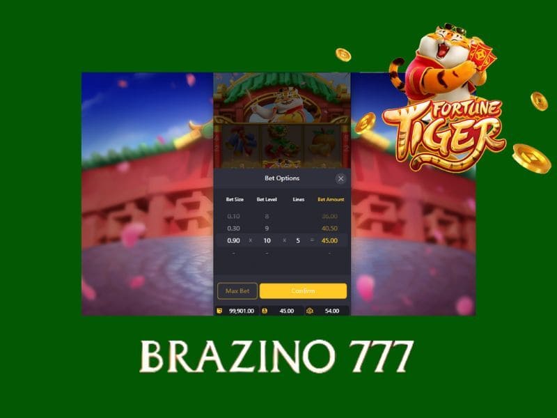Funções especias do Tiger Fortune