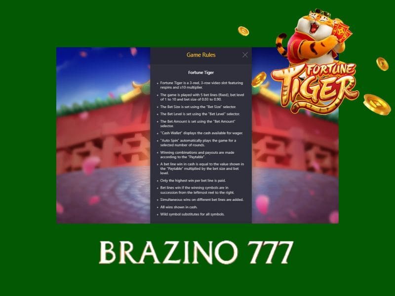 Aprenda como jogar fortune tiger e as regras do jogo