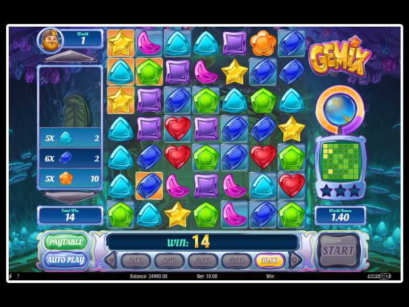 Бонусные опции и специальные символы в Gemix