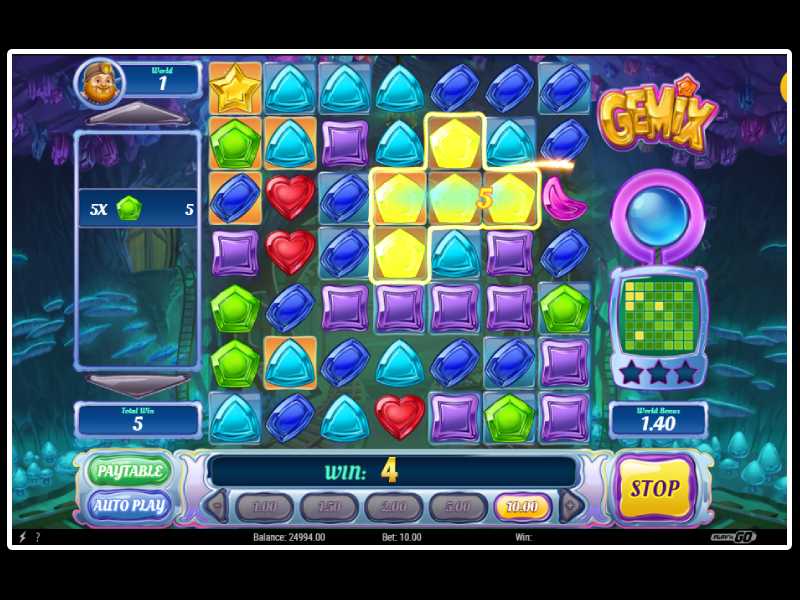 Инструкция: как запустить слот Gemix на Brazino777
